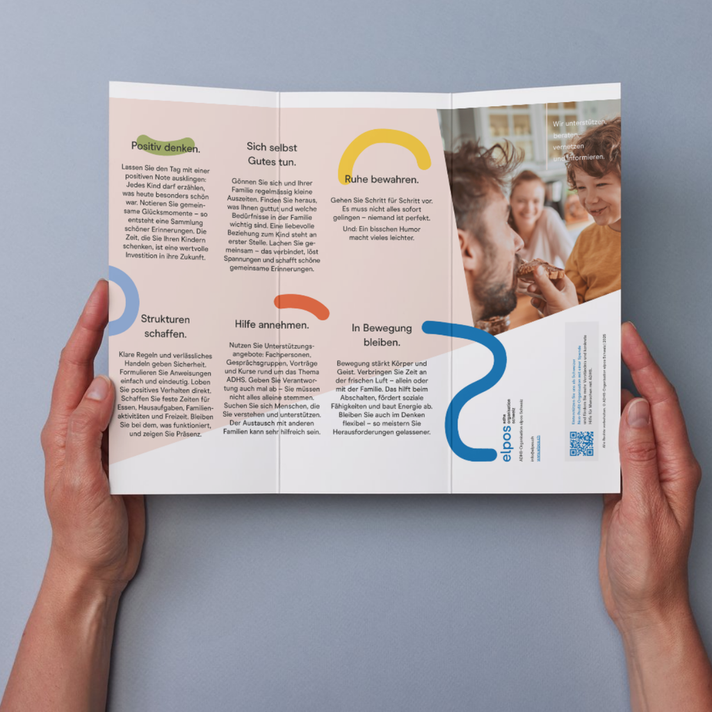 Tipps für den ADHS-Alltag (Falt-Plakat)