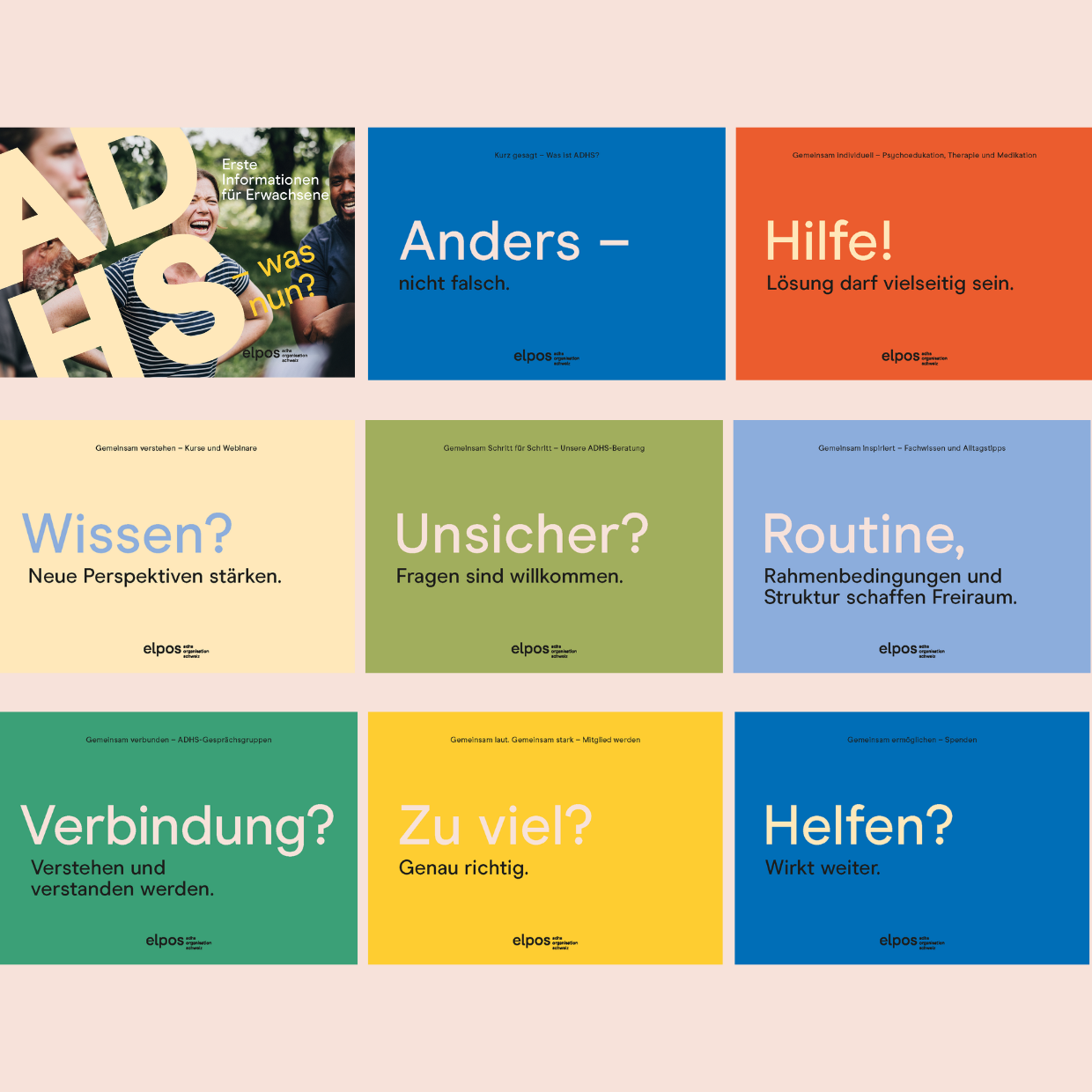 Postkarten-Set "ADHS - was nun?" für Erwachsene