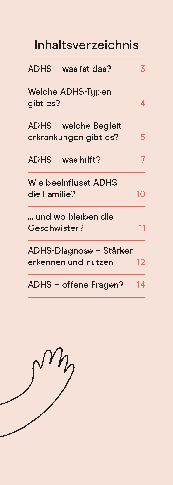 Informationsbroschüre "ADHS - was nun?"